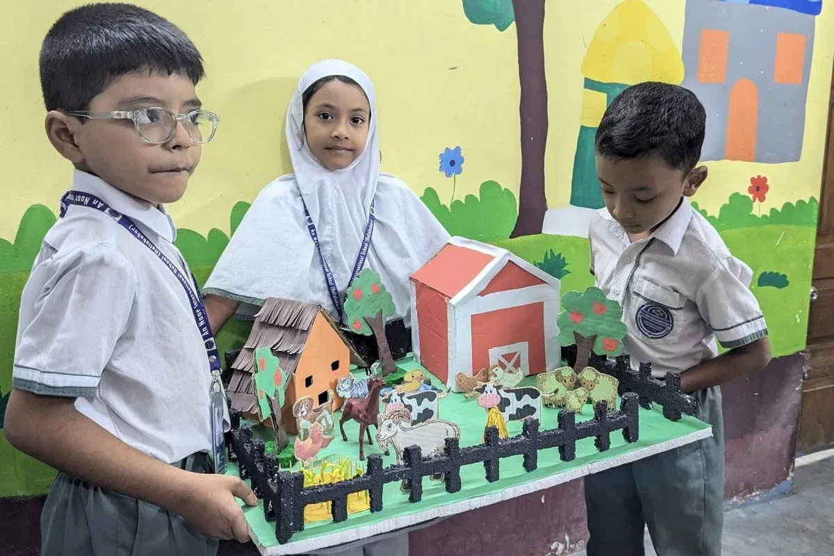 Our children at An-Noor Islamic English School